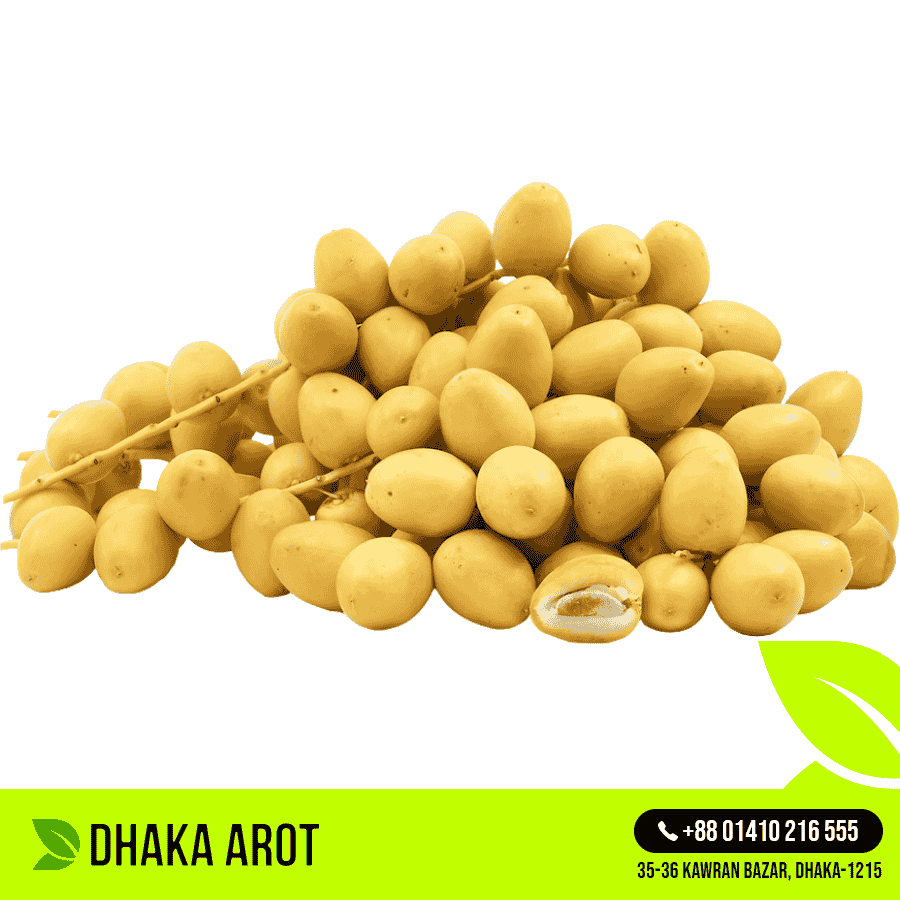 Fresh Yellow Dates (কাঁচা খেজুর)